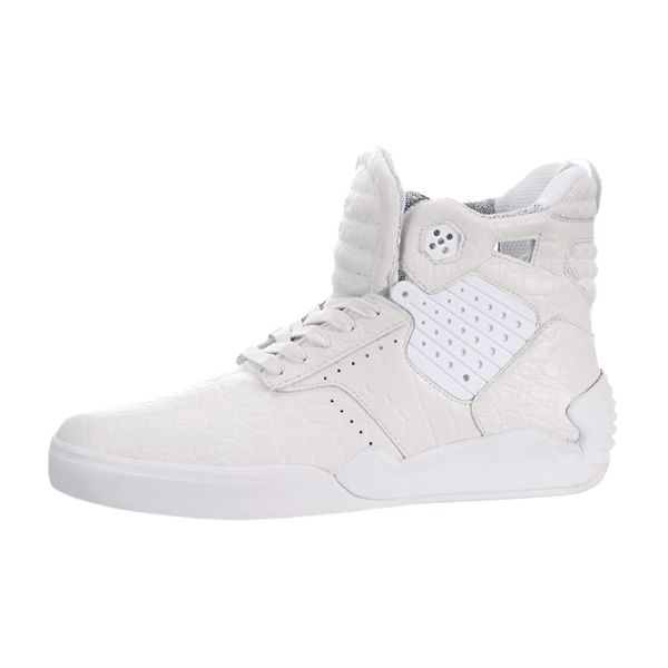 Supra Womens SkyTop IV High Top Shoes - White | Canada Q6587-5Z19